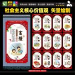 价值观展板