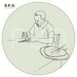 古法蒲葵扇工艺品制作流程