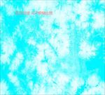 蓝色扎染印花