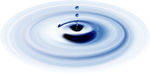 透明滴水效果矢量素材矿泉水水滴