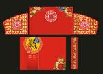 中式婚礼背景