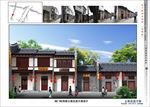 古建筑效果图 门楼牌坊 寺庙广