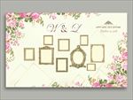 婚礼照片墙