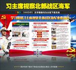 视察北部战区海军