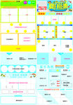 夏日钜惠全力出击超市DM海报