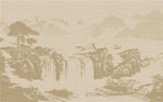 国画背景墙