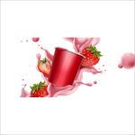 草莓酸奶