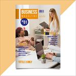 商务金融杂志封面