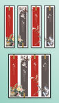 中国风复古花鸟装饰画挂画