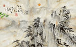 大理石背景墙
