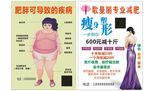 歌曼丽肥胖疾病海报减肥美容瘦身