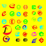 E字母logo