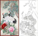 松鹤呈祥