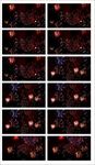 粒子星光旋转万花筒vj视频婚礼