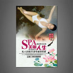 SPA美容海报