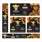 墨西哥餐厅促销打折横幅海报