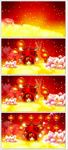 清新绿色光影光线梦幻光效视频