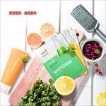 新鲜水果精华面膜素材