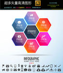 矢量通用信息图表图标icons