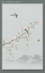 大型高清花鸟山水装饰画