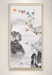 新中式花鸟山水装饰画