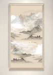 青峰远景山水装饰画