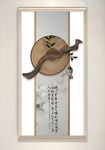 中国风立体树枝年轮小鸟装饰画