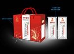 高档红色面条礼盒