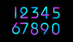 数字字体设计