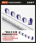 公安局楼梯文化墙