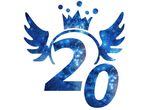 20年星空聚会矢量素材