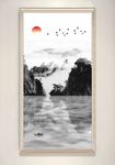 意境水墨山水画装饰画