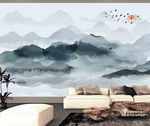 水墨山水画