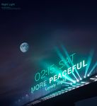 霓虹灯海报荧光之夜PSD