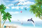 海景风景画