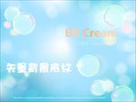 矢量抽象蓝色渐变泡沫背景底纹