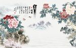 富贵凝香牡丹图