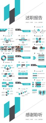 述职报告 年度工作总结 PPT
