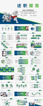 述职报告ppt 年终总结ppt