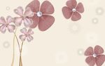 3D花卉珠宝背景墙