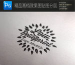 高档标志样机一键贴图