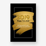 创意大气2019新年海报设计