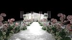 大理石风格婚礼效果图