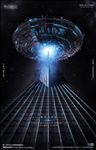 酒吧夜店科幻飞碟外星人派对海报
