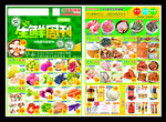 超市生鲜专刊周刊DM海报单页
