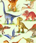 手绘恐龙卡通图案素材