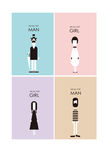 man&girl男&女