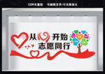 志愿者文化墙