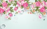 3D玫瑰花朵