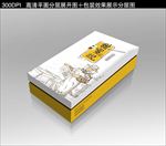百花蜂蜜礼盒包装设计